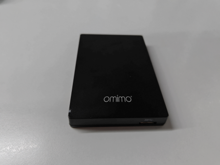 OMIMO Hard drive, portable external, plug and play Supply