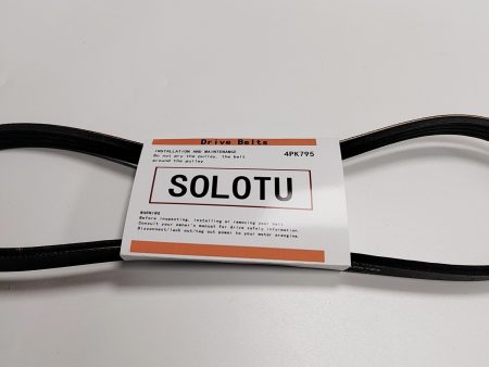 SOLOTU Land vehicle parts, namely, drive belts For Discount