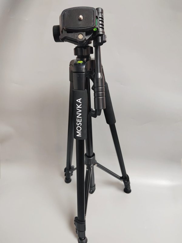 MOSENVKA Camera tripods，Professional Aluminum Tripod Stand Sale