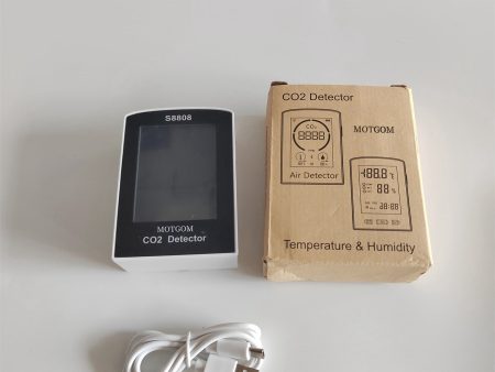 MOTGOM Carbon dioxide detectors,Indoor Air Quality Monitor Online Sale