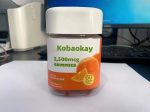 Kobaokay vitamin gummies, containing Vitamin E 400IU and Vitamin C - delicious, vegan, non GMO Hot on Sale