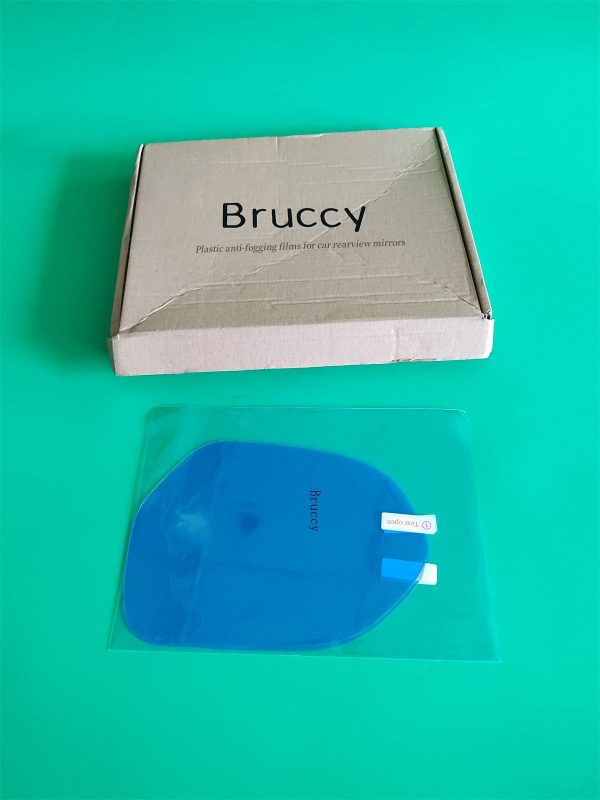 Bruccy Plastic anti-fogging films for car rearview mirrors,High definition transparent nano coating automotive film For Sale