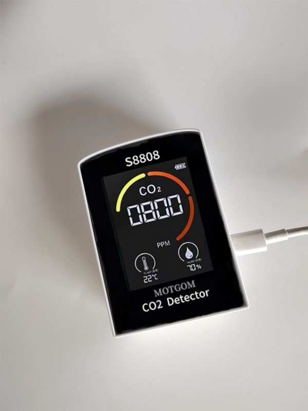 MOTGOM Carbon dioxide detectors,Indoor Air Quality Monitor Online Sale