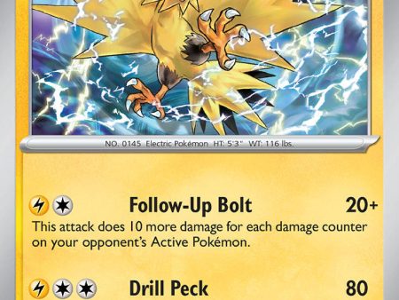 Zapdos (157) [Scarlet & Violet: Black Star Promos] For Discount