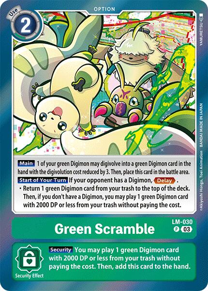 Green Scramble [LM-030] [Special Limited Set] Hot on Sale