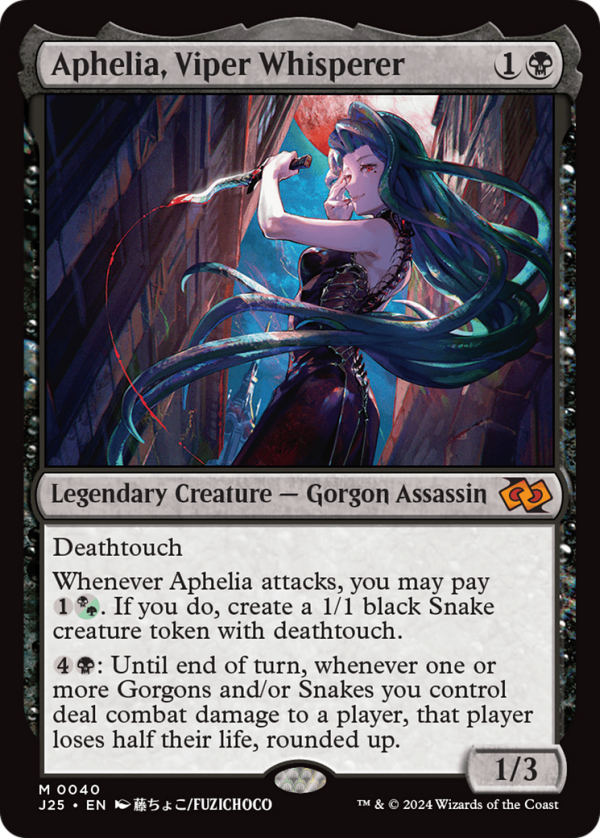 Aphelia, Viper Whisperer (Anime) [Foundations Jumpstart] Hot on Sale