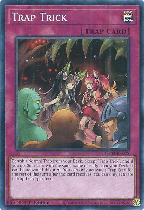 Trap Trick [RA03-EN078] Super Rare For Sale