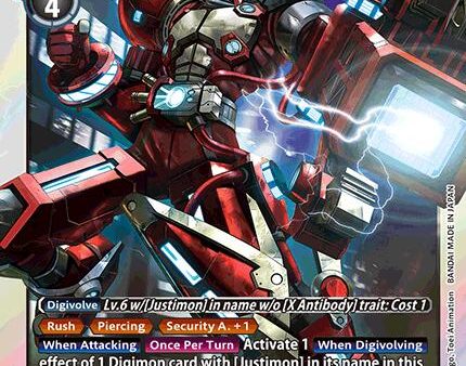 Justimon (X Antibody) [EX8-054] [Chain of Liberation] Online Sale