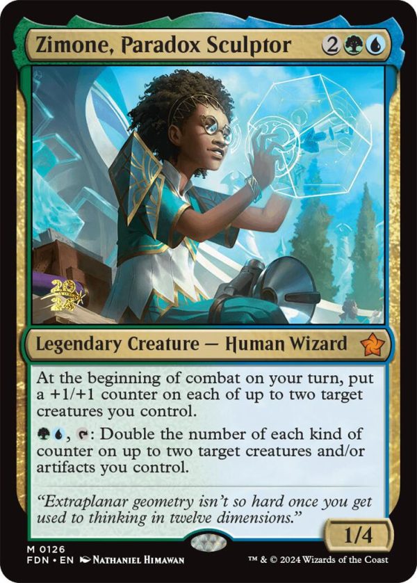 Zimone, Paradox Sculptor [Foundations Prerelease Promos] Fashion