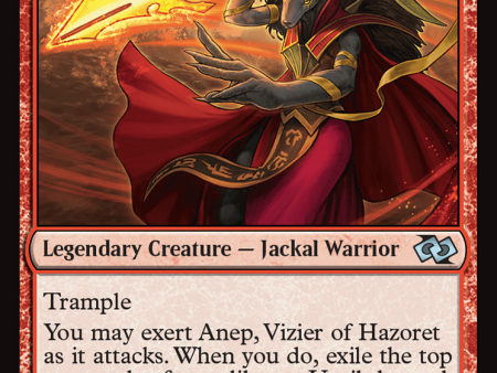 Anep, Vizier of Hazoret (Anime) [Foundations Jumpstart] For Discount