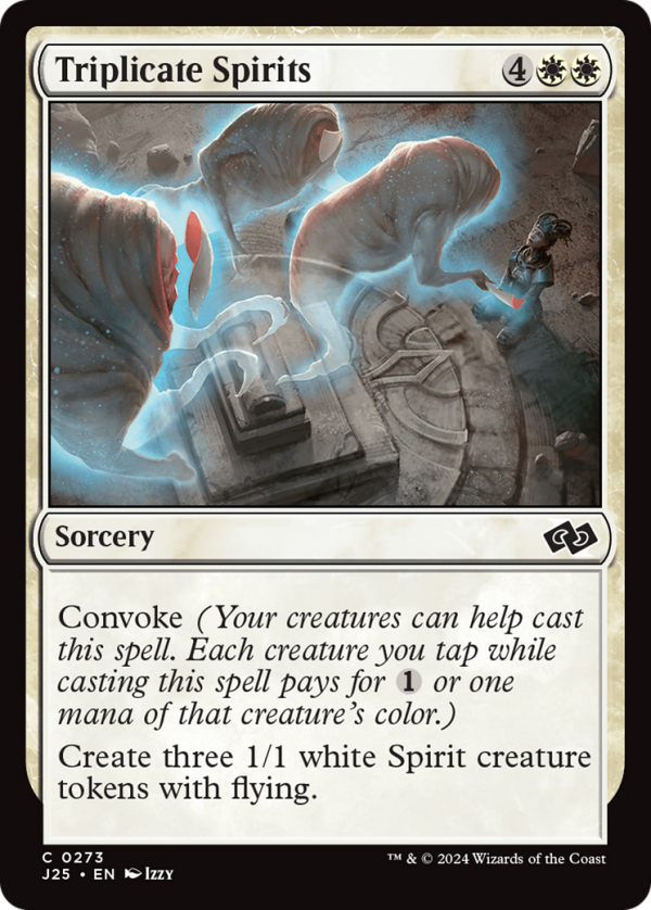 Triplicate Spirits [Foundations Jumpstart] Cheap