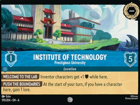 Institute of Technology - Prestigious University (170 204) [Azurite Sea] Cheap