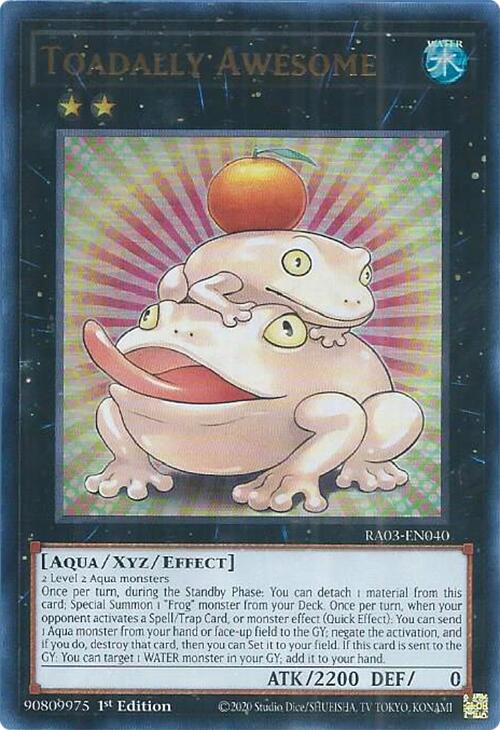 Toadally Awesome (UR) [RA03-EN040] Ultra Rare Supply