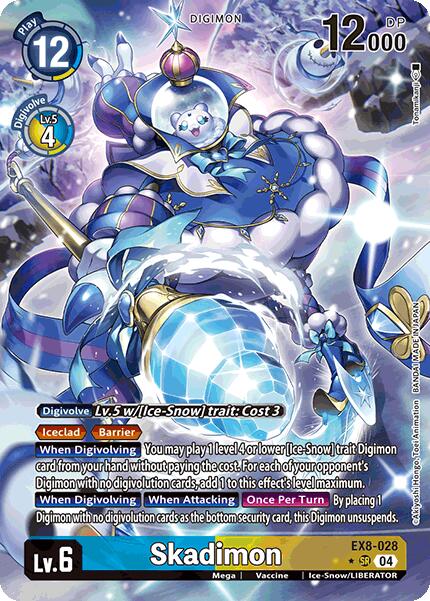 Skadimon [EX8-028] (Alternate Art) [Chain of Liberation] Hot on Sale