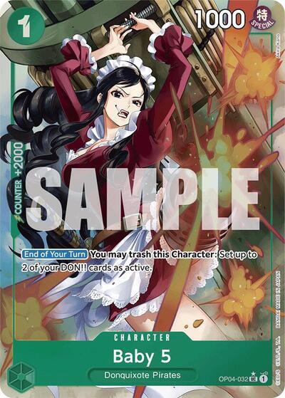 Baby 5 (OP04-032) (Full Art) [Premium Booster -The Best-] For Discount