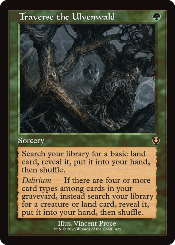 Traverse the Ulvenwald (Retro Frame) [Innistrad Remastered] Online Sale