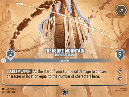 Treasure Mountain - Azurite Sea Island (Enchanted) (222 204) [Azurite Sea] For Sale