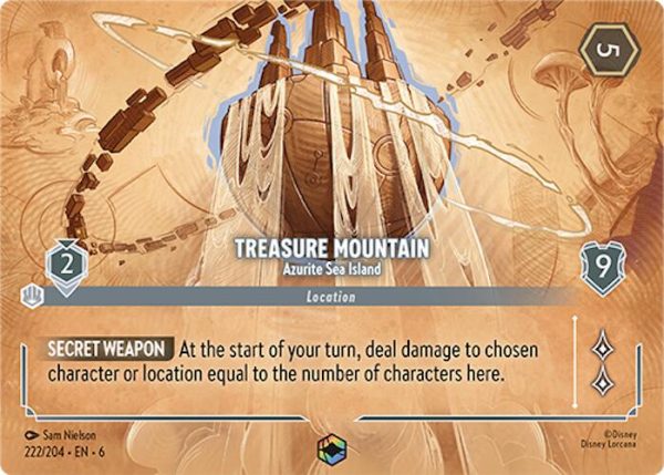 Treasure Mountain - Azurite Sea Island (Enchanted) (222 204) [Azurite Sea] For Sale