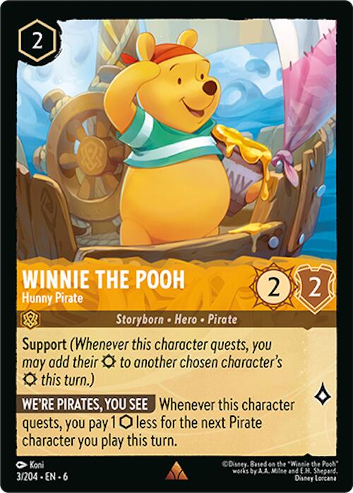 Winnie the Pooh - Hunny Pirate (3 204) [Azurite Sea] Supply