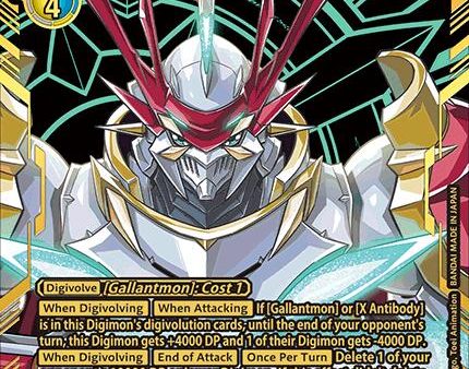 Gallantmon (X Antibody) [EX8-073] (Textured) [Chain of Liberation] Cheap