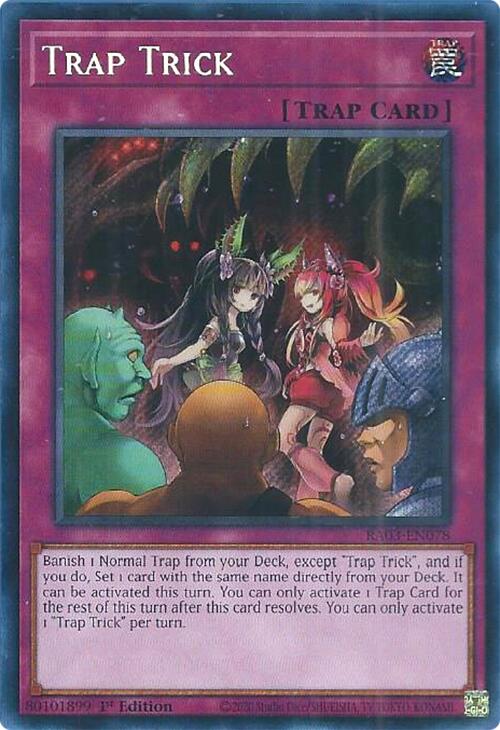 Trap Trick (Secret Rare) [RA03-EN078] Secret Rare Online Hot Sale