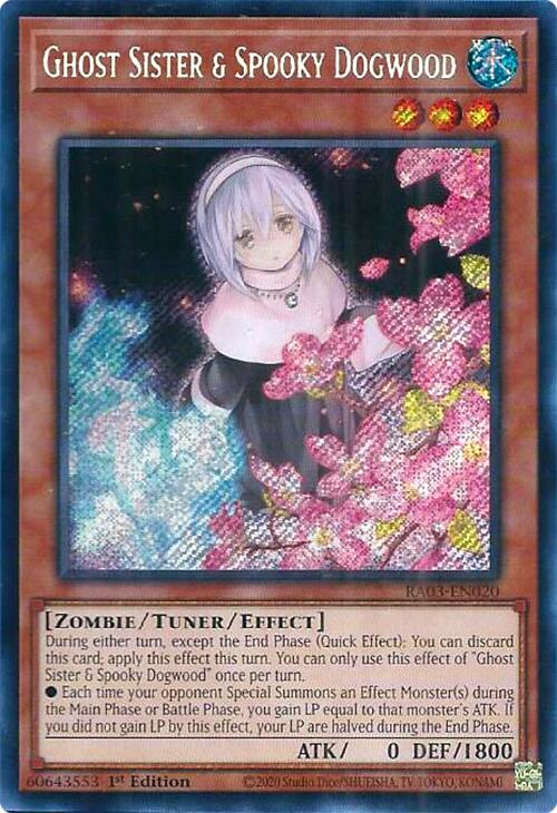 Ghost Sister & Spooky Dogwood (Secret Rare) [RA03-EN020] Secret Rare Cheap