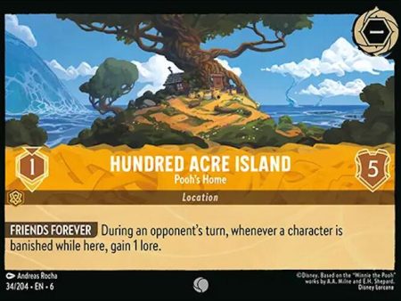 Hundred Acre Island - Pooh s Home (34 204) [Azurite Sea] Online Hot Sale