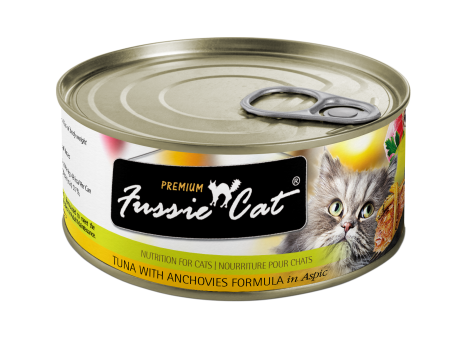 Fussie Cat Premium Tuna With Anchovies Formula In Aspic on Sale