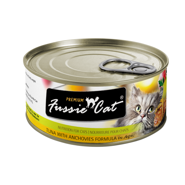 Fussie Cat Premium Tuna With Anchovies Formula In Aspic on Sale