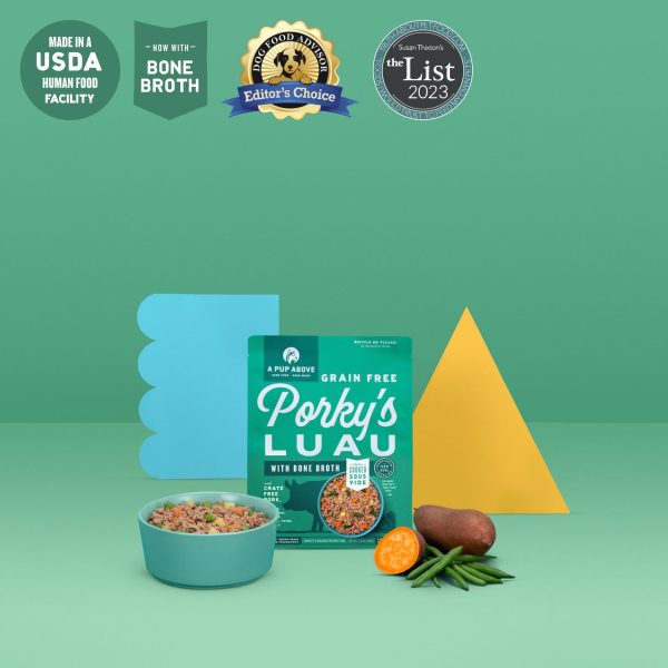 A Pup Above Porky s Luau Dog Food For Discount