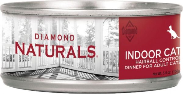 Diamond Naturals Indoor Hairball Control Adult Formula Canned Cat Food Online