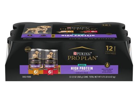 Pro Plan Sport Puppy High Protein Variety Pack Wet Dog Food For Discount