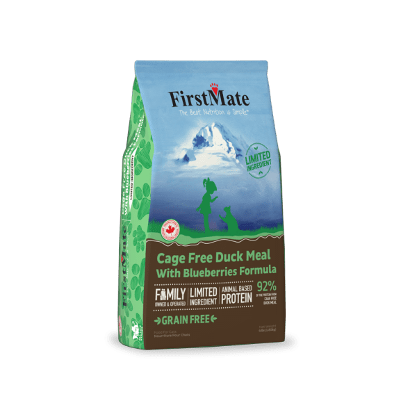 FirstMate Pet Foods Cage Free Duck Meal & Blueberries Formula for cats Hot on Sale