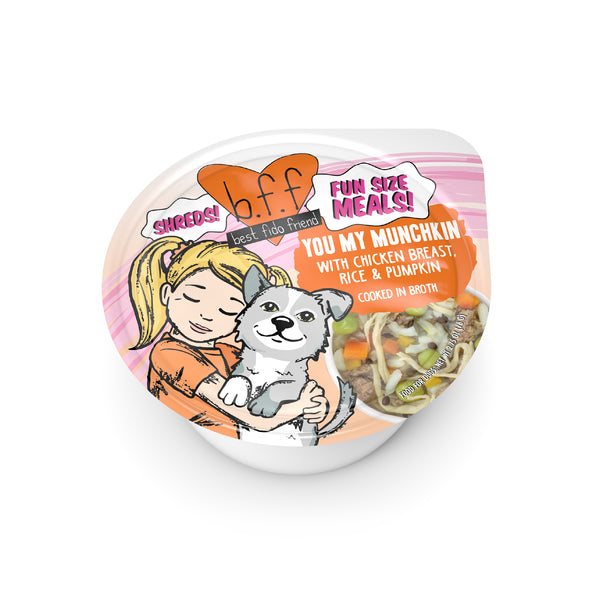 Weruva B.F.F. Fun Size Meals  You My Munchkin with Chicken Breast, Rice & Pumpkin Online Sale