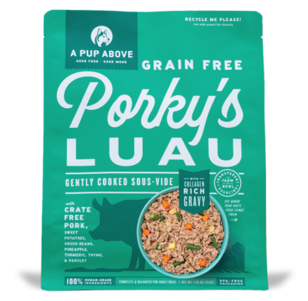 A Pup Above Porky s Luau Dog Food For Discount