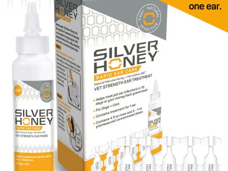 Silver Honey® Rapid Ear Care Vet Strength Ear Treatment Supply