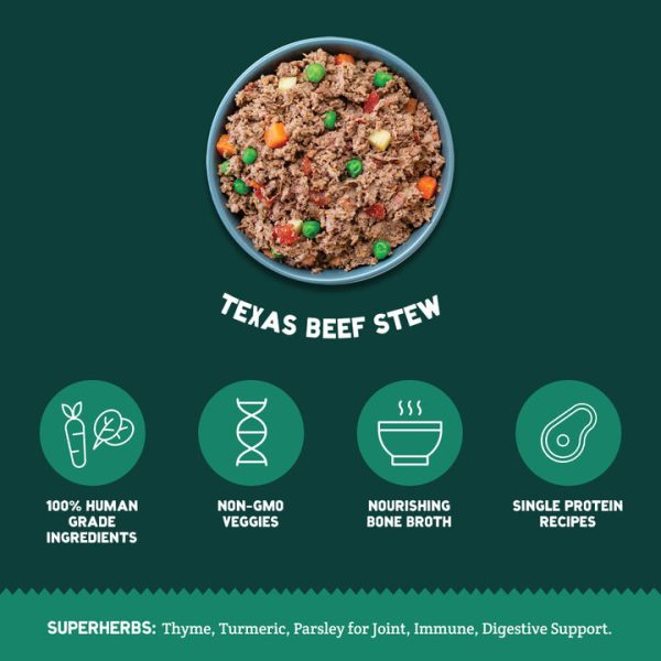 A Pup Above Texas Beef Stew Grain Free Cheap