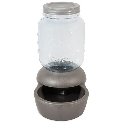 Petmate Mason Jar Gravity Pet Waterer (Small 1 Gallon) Hot on Sale