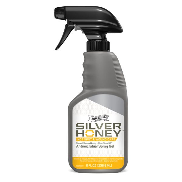 Silver Honey Hot Spot & Wound Care Spray Gel Supply