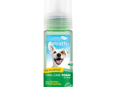 TropiClean Fresh Breath Mint Foam for Pets Supply