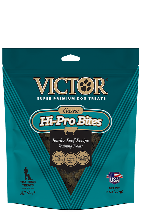 Victor Hi-Pro Bites with Tender Beef Training Treat Discount