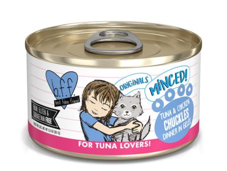 Weruva BFF Minced  Tuna & Chicken Chuckles Dinner in Gelée For Sale