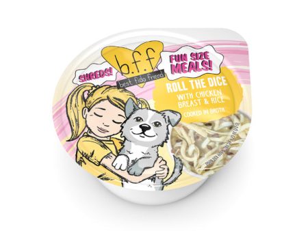 Weruva BFF Fun Size Meals  Roll The Dice with Chicken Breast & Rice Dog Wet  Food (2.75 Oz - Single) on Sale