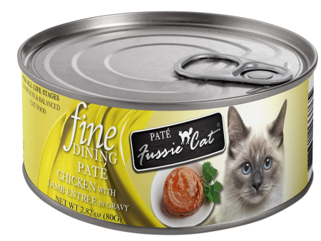 Fussie Cat Fine Dining - Pate - Chicken with Lamb Entree in Gravy Discount