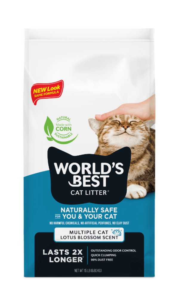 World s Best Multiple Cat Lotus Blossom Scent Cat Litter Cheap