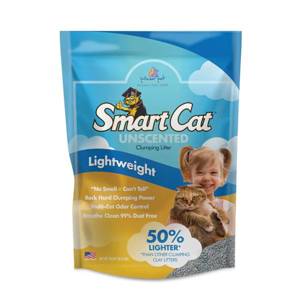 Pioneer Pet SmartCat Lightweight Unscented Clumping Clay Cat Litter Online now