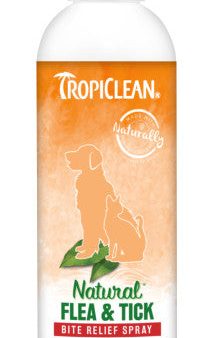 TropiClean Natural Flea & Tick Bite Relief Spray Fashion