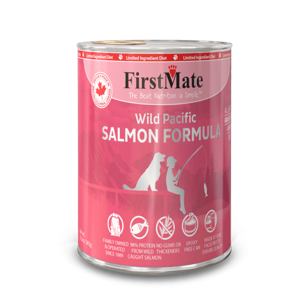 FirstMate Limited Ingredient – Wild Salmon Formula for Dogs (12.2 oz) Hot on Sale