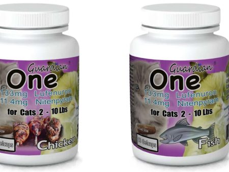 Guardian One® 133mg Lufenuron & 11.4mg Nitenpyram for Cats  2 - 10 Lbs Cheap