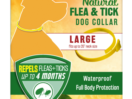 TropiClean Natural Flea & Tick Repellent Collar For Discount